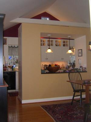 Dining Room on Accent Walls In Open Kitchen And Dining Room