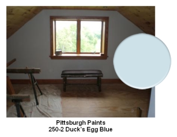 Pittsburgh Paints Duck's Egg Blue color